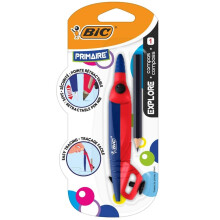 Udforsk kompas med BIC blisterblyant