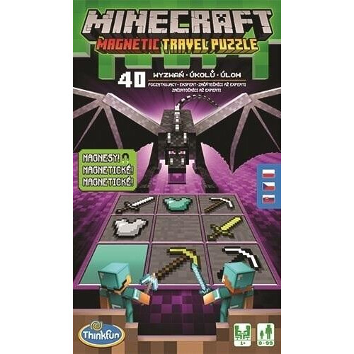 Ravensburger Minecraft: Magnetisk rejsepuslespil
