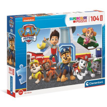 Puslespil 104 Maxi Super Farve Paw Patrol