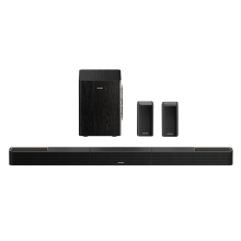 ULTIMEA Skywave X40 5.1.2ch Wireless Surround Sound System, 530W Dolby Atmos Soundbar with Subwoofer & Rear Speakers, Dual 5GHz, Bluetooth@ 5.4
