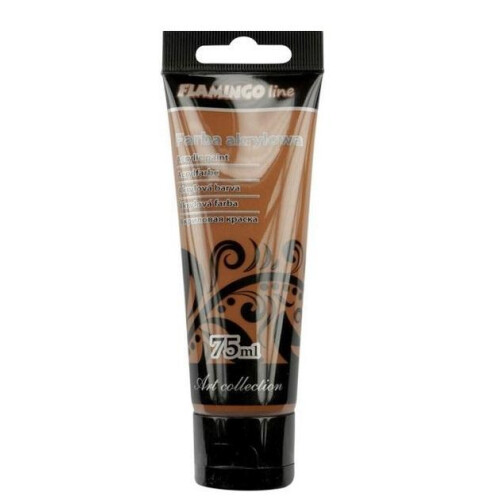 Akrylmaling 75ml 085 lysebrun