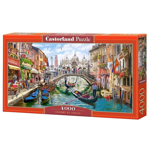 Puslespil 4000 Venedigs charme CASTOR