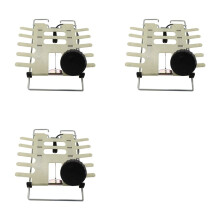 3X Backrest Lift Adjustable Car Lumbar Support Backrest Headrest Rotating Car Mechanical Lumbar Support