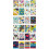Dekorativ notesbog 105x165/80K gitter FRESH 1