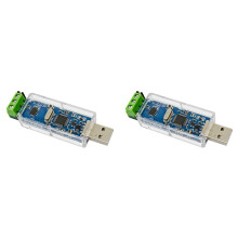 2X USB to CAN Communication Module USB to CAN Canbus Analyzer Adapter Onboard CAN Transceiver TJA1051T