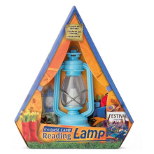 Base Camp Lampe Blå Læselampe