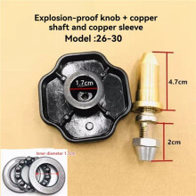 2X Pressure Cooker Replacement Knob Universal Pressure Cooker Replacement Knob Pressure Cooker Maintenance Set 26-30cm