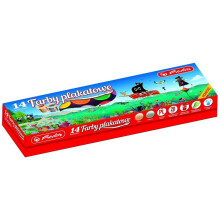 Skoleplakatmaling 14 farver x 20 ml
