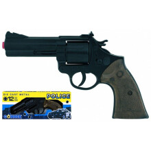 Metal politi revolver 12 skud