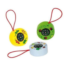 Compass - GOKI - 5 cm - Wood &amp; plastic - Blue - Children's exploration game