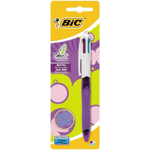 BIC 4 farver greb mode bls BIC kuglepen