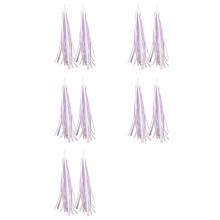 10X Colorful Bike Tassels Ribbon Fashion Bike Handlebar Streamers Funny Bicycles Ornaments for Kids Children A