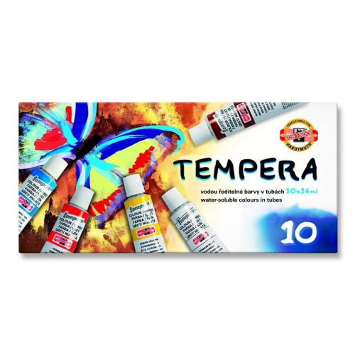 Tempera maling 10 farver