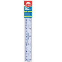 Geometrinen viivain 30 cm kaksipuolinen MAPED