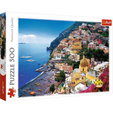 Puslespil 500 Positano, Amalfikysten, ejet af TREFL