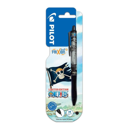 Pilot Frixion Plus Ball 0,7 sort One Pic kuglepen