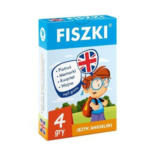 Engelske flashcards. 4 læringsspil