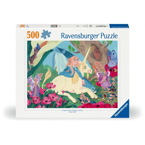 Ravensburger 2D-puslespil: Enhjørning 500 brikker