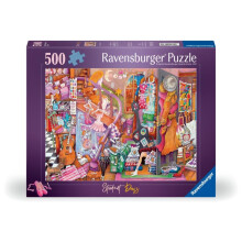 2D-puslespil: Kunstnerisk rod 500 brikker
