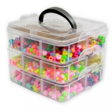 Perler med tilbehør 2000 stk.