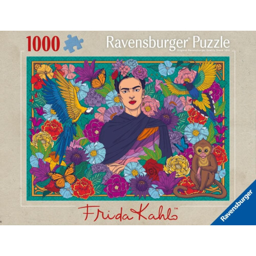 Ravensburger 2D-puslespil: Frida Kahlo 1000 brikker