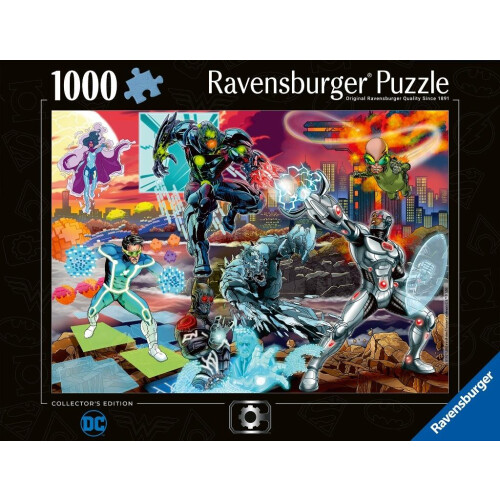 Ravensburger 2D-puslespil: Cyborg 1000 brikker