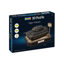 3D-puslespil Tiger I - Tysk tank