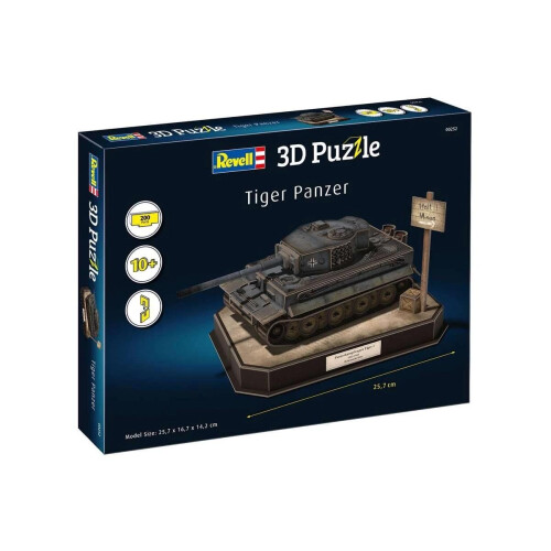 Revell 3D-puslespil Tiger I - Tysk tank