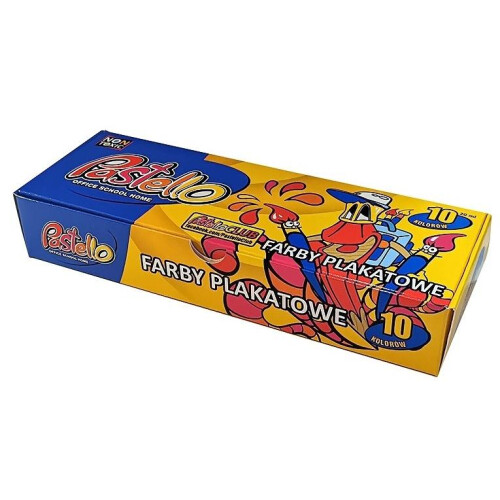Plakatmaling 20 ml 10 farver