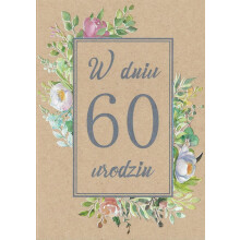 60-års fødselsdagshilsenkort