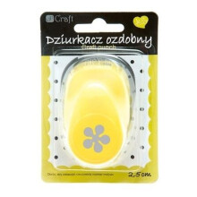 Dekorativ stansemaskine 2,5 cm blomst