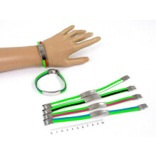 Tofarvet armbånd 20,8 cm MIX
