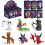 Halloween monsterklodser 30 stk. MIX 1
