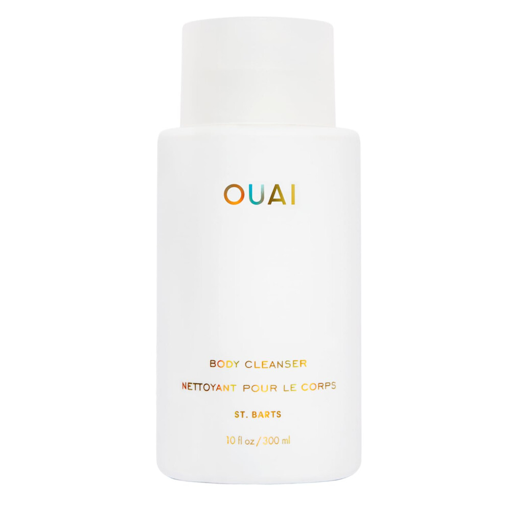 Ouai Body Cleanser, St. Barts - Foaming Body Wash With Jojoba Oil And Rosehip Oil To Hydrate, Nurture, Balance And Soften Skin, (10 Fl Oz)