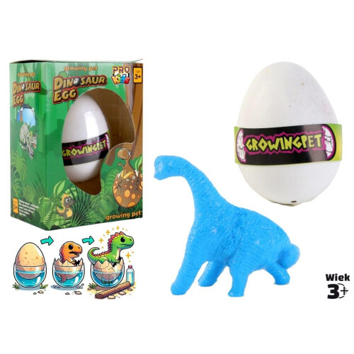 Æg med en voksende dinosaur