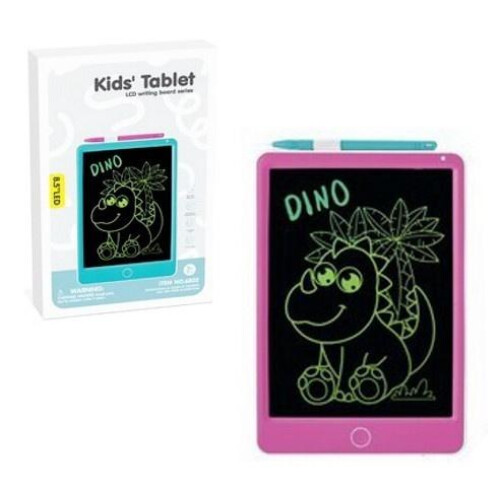 LCD-tabletti ja luonnoslehtiöyhdistelmä