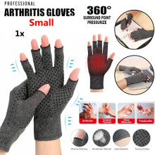 Fingerless Compression Gloves for Arthritis Relief