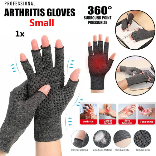 Fingerless Compression Gloves for Arthritis Relief