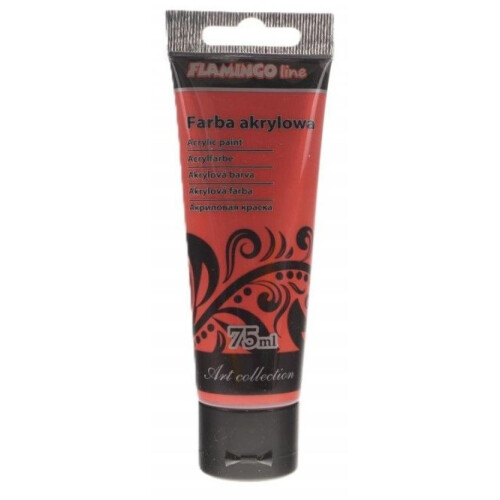 Akrylmaling 75ml 826 perlerødvin