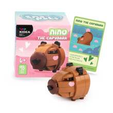 KIDEA brune capybara snapets blokke