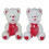 Bamse med hjerte 50 cm MIX 1