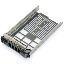 5pcs 3.5 Inch Hard Drive Caddy Tray for PowerEdge Servers - with 2.5 Inch HDD Adapter NVMe SSD SAS Bracket
