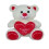 Bamse med hjerte 50 cm 1