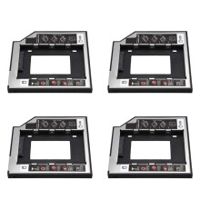 4X Universal 2Nd Hdd Ssd Hard Drive Caddy 9.5Mm for Cd/Dvd-Rom Optical Bay for Hdd Sataii Sdd Hard Disk Bracket