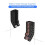 AA/AAA Battery Storage Bracket Combination Battery Storage Box Battery Wall Storage Bracket Black 2