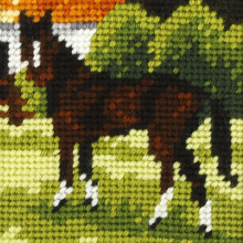 Broderi. Mit første broderi - Hest