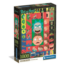 Rick og Morty 1000 puslespil