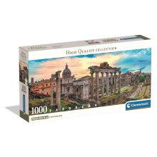 CLEMENTONI - Compact 1000 pieces Panorama - Twilight Over the Eternal Empire
