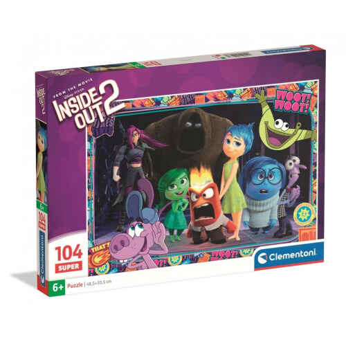 Clementoni Puslespil 104 Inside Out 2