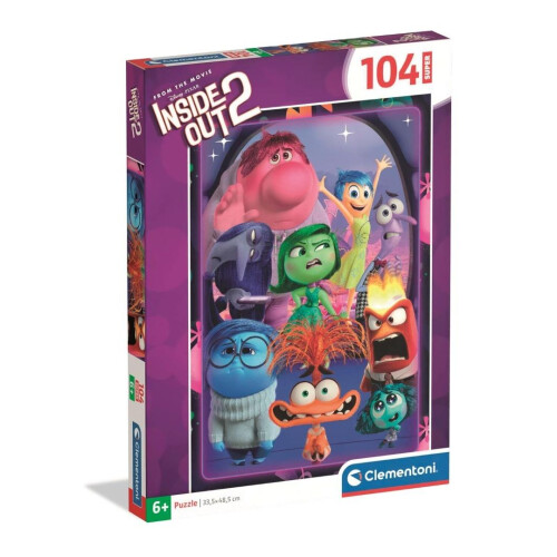 Clementoni Puslespil 104 Inside Out 2